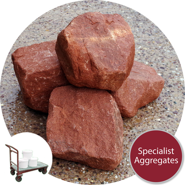 Red Sandstone - Alpine Rockery - Click & Collect